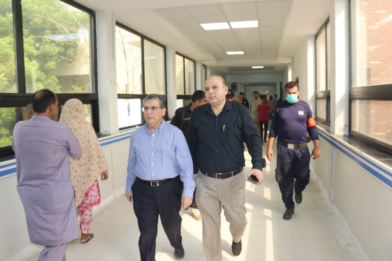 Vice Chancellor Visits 4th Year MBBS OSPE Examination
